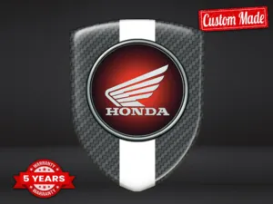 Honda Autocollants Silicone Auto Édition Qualité Perso
